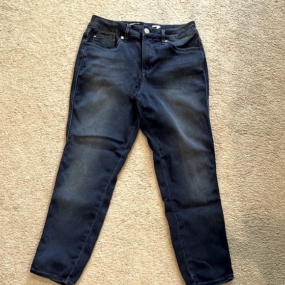 Seven 7 High Rise Skinny Jeans Womens Size 8 Blue Denim Stretch “Skin Fit denim. - Picture 1 of 9
